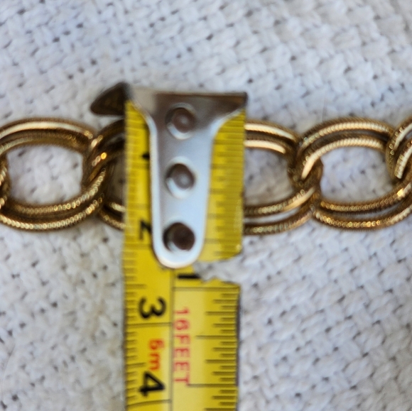 Vintage‎ Double link chain belt M/L - Picture 4 of 6